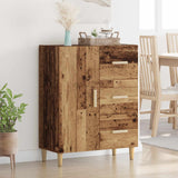 Vidaxl dressoir oud hout 34 x 69.5 x 90 cm bewerkt hout