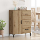 Vidaxl dressoir artisan eiken 69,5 x 34 x 90 cm bewerkt hout