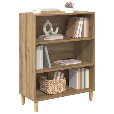 Vidaxl dressoir artisan eiken 69,5 x 32,5 x 90 cm bewerkt hout