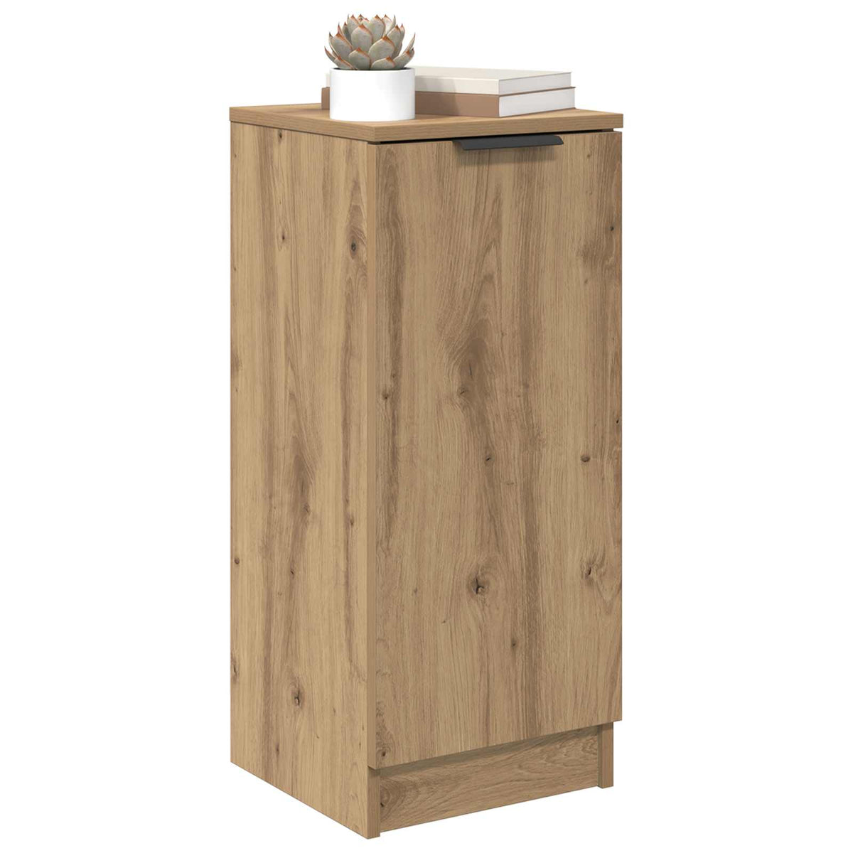 Vidaxl dressoir artisan eiken 30 x 30 x 70 cm bewerkt hout