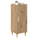 Vidaxl dressoir artisan eiken 34,5 x 34 x 90 cm bewerkt hout