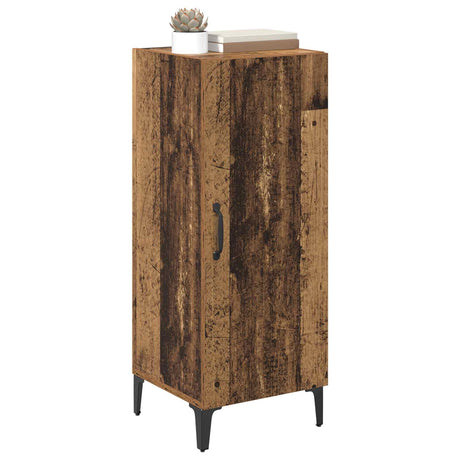 Vidaxl dressoir oudhout 34,5 x 34 x 90 cm bewerkt hout
