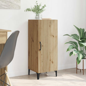 Vidaxl dressoir artisan eiken 34,5 x 34 x 90 cm bewerkt hout
