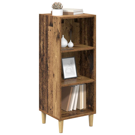 Vidaxl dressoir oudhout 34,5 x 32,5 x 90 cm bewerkt hout