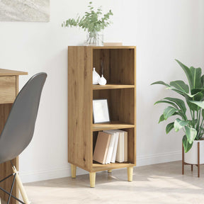 Vidaxl dressoir artisan eiken 34,5 x 32,5 x 90 cm bewerkt hout