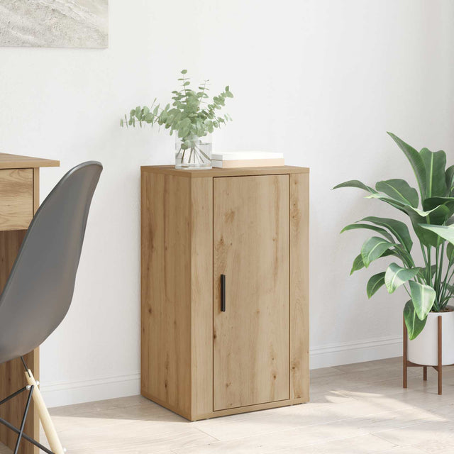 Vidaxl dressoir artisan eiken 40 x 33 x 70 cm bewerkt hout
