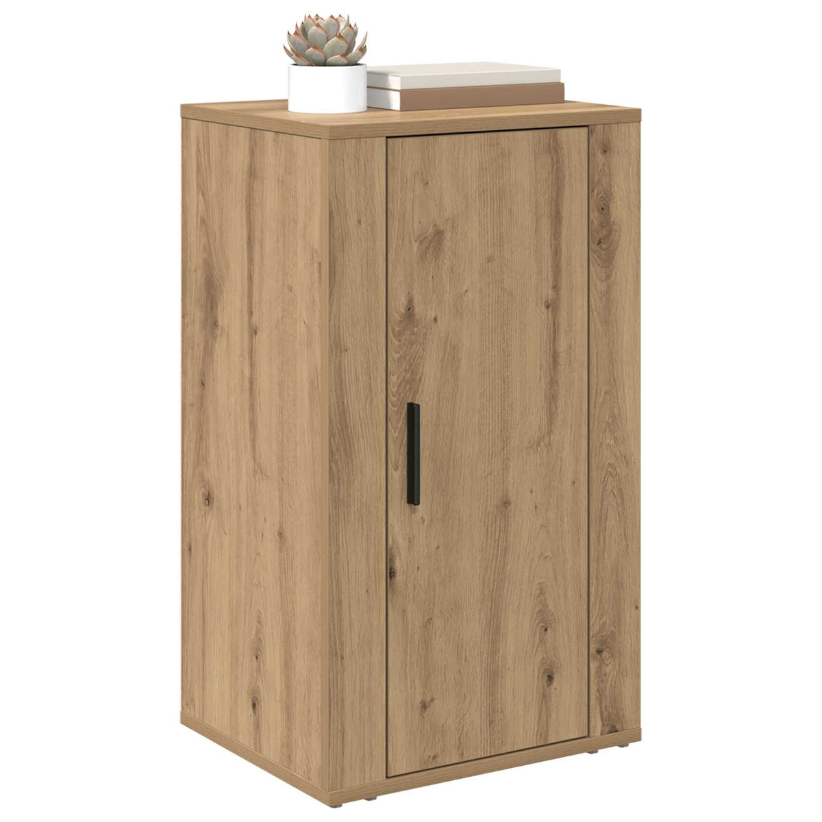Vidaxl dressoir artisan eiken 40 x 33 x 70 cm bewerkt hout