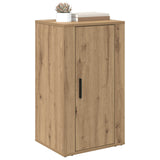 Vidaxl dressoir artisan eiken 40 x 33 x 70 cm bewerkt hout