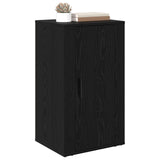 Vidaxl dressoir zwart eiken 40 x 33 x 70 cm bewerkt hout