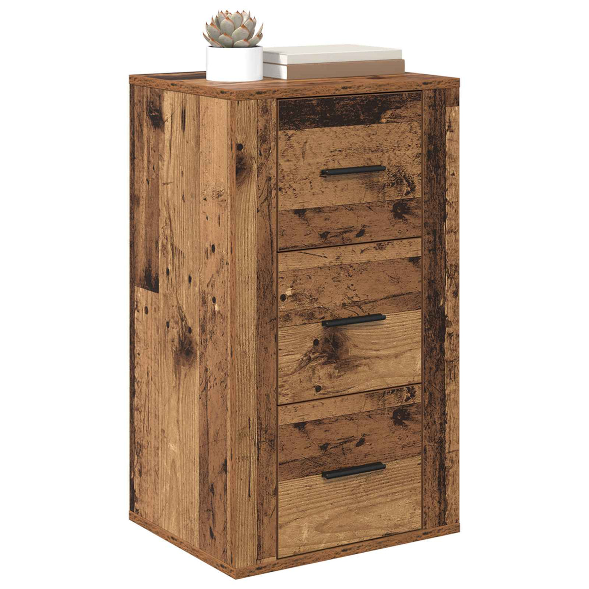 Vidaxl dressoir oudhout 40 x 33 x 70 cm bewerkt hout