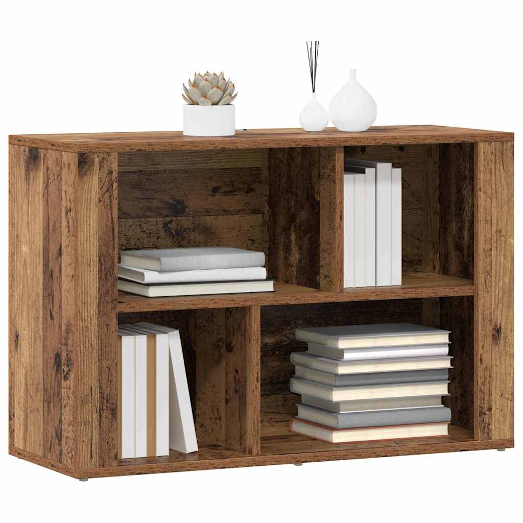 Vidaxl dressoir oud hout 80 x 30 x 53 cm bewerkt hout