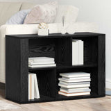 Vidaxl dressoir zwart eiken 80 x 30 x 53 cm bewerkt hout