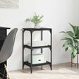 Vidaxl boekenkast zwart eiken 40 x 33 x 70,5 cm