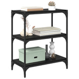 Vidaxl boekenkast zwart eiken 60 x 33 x 70,5 cm