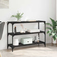 Vidaxl boekenkast zwart eiken 100 x 33 x 70,5 cm