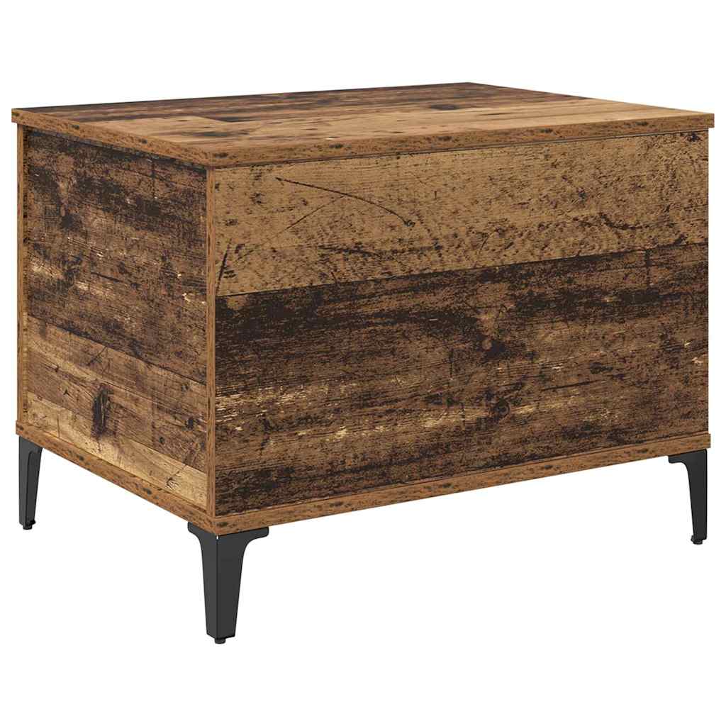 Vidaxl salontafel oud hout 60 x 44,5 x 45 cm bewerkt hout