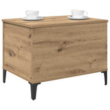Vidaxl salontafel artisan eiken 60 x 44,5 x 45 cm bewerkt hout
