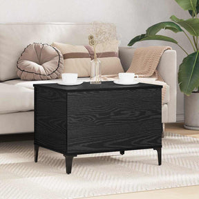 Vidaxl salontafel zwart eiken 60 x 44,5 x 45 cm bewerkt hout