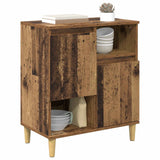 Vidaxl dressoir oud hout 35 x 60 x 70 cm bewerkt hout