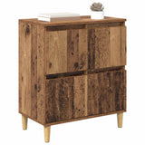 Vidaxl dressoir oud hout 60 x 35 x 70 cm bewerkt hout