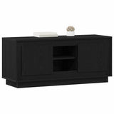 Vidaxl tv-kast 102 x 35 x 45 cm zwart eiken bewerkt hout