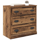 Vidaxl dressoir oud hout 70 x 35,5 x 67,5 cm bewerkt hout