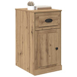 Vidaxl bijzetkast 40 x 50 x 75 cm bewerkt hout artisan eiken