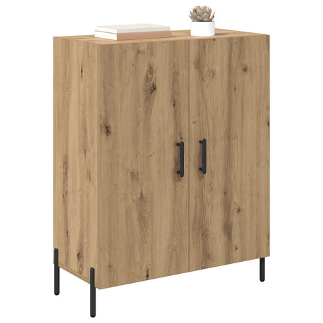 Vidaxl dressoir artisan eiken 69,5 x 34 x 90 cm bewerkt hout