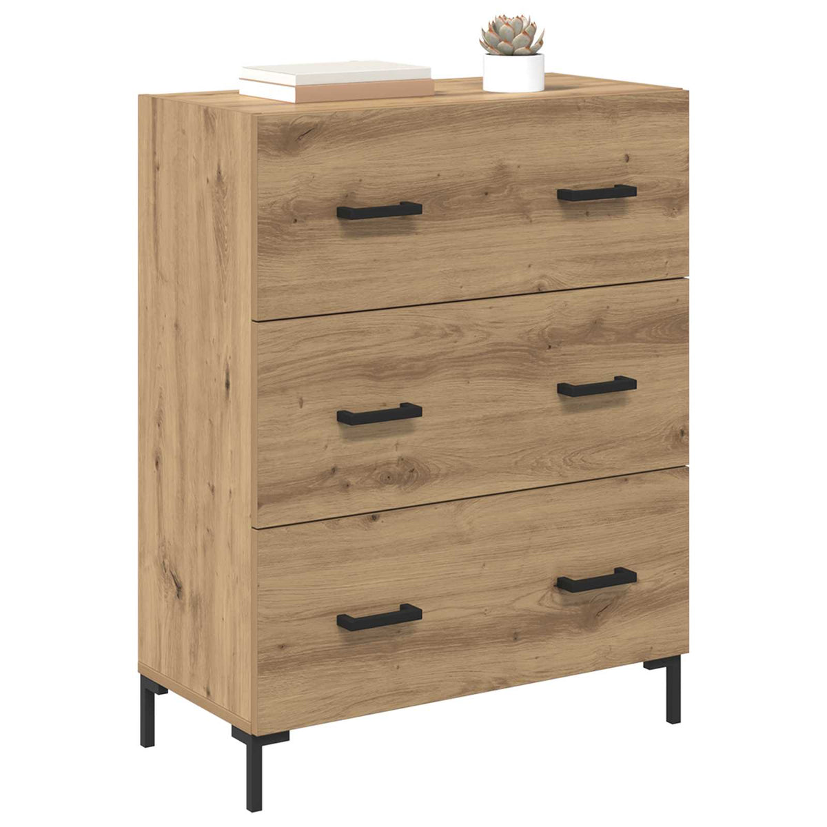 Vidaxl dressoir artisan eiken 69,5 x 34 x 90 cm