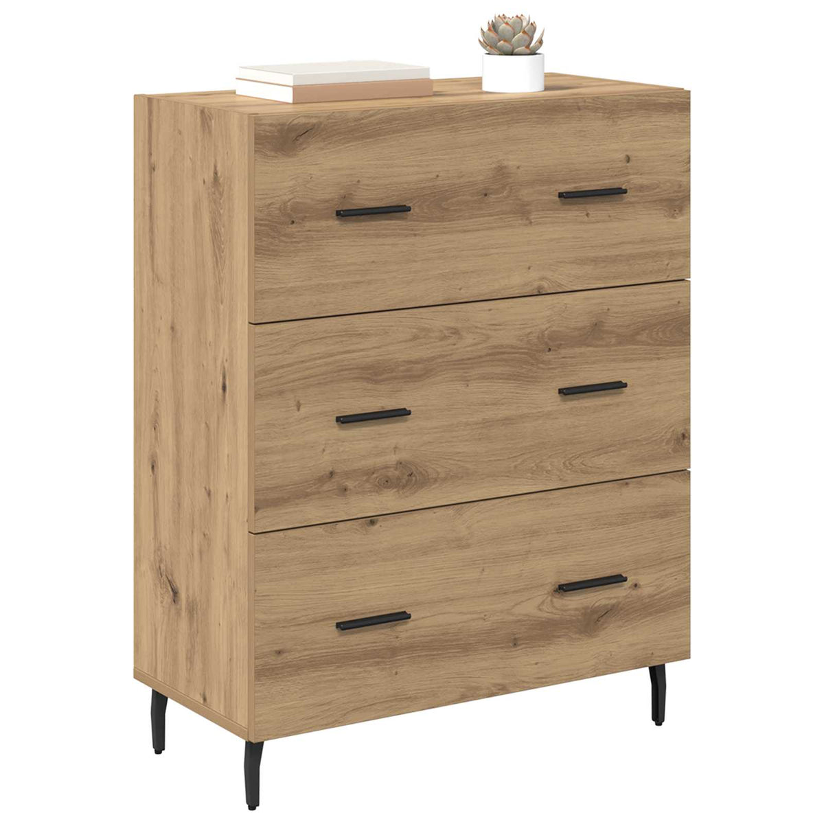 Vidaxl dressoir artisan eiken 69,5 x 34 x 90 cm