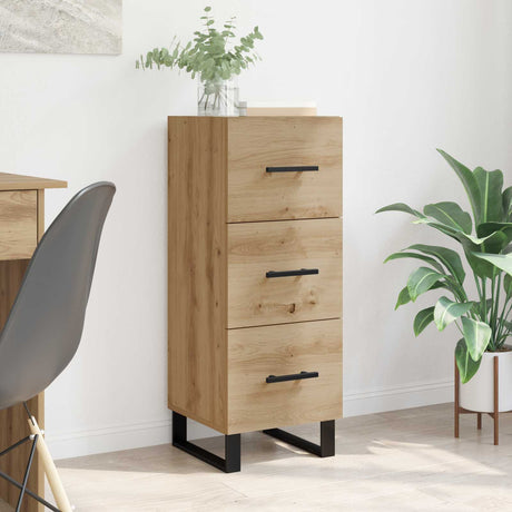 Vidaxl dressoir artisan eiken 34,5 x 34 x 90 cm
