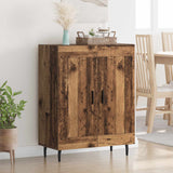 Vidaxl dressoir oud hout 69,5 x 34 x 90 cm gemonteerd hout en ijzer