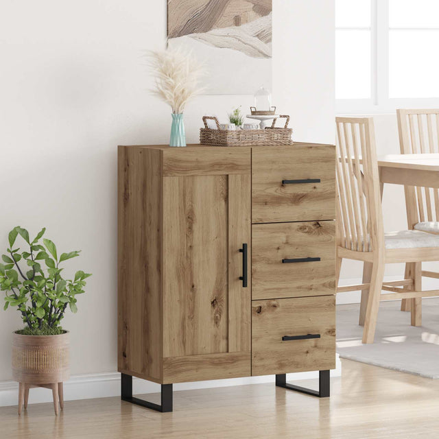 Vidaxl dressoir artisan eiken 69,5 x 34 x 90 cm