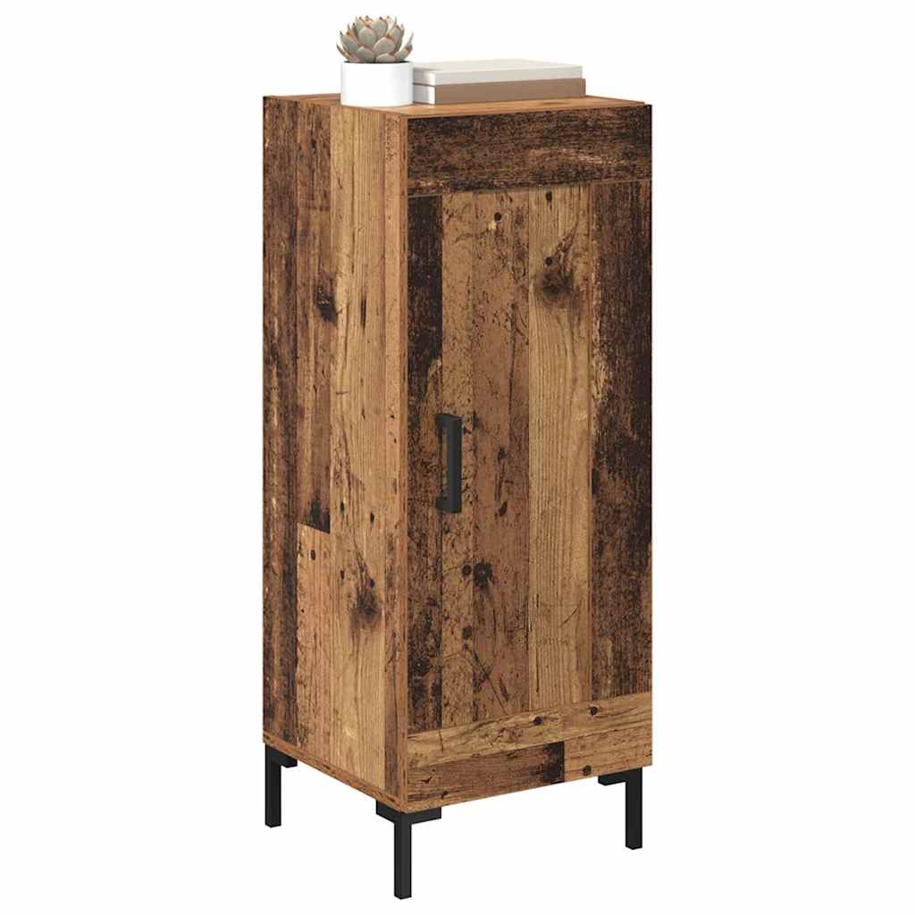 Vidaxl dressoir olden oud hout 34,5 x 34 x 90 cm