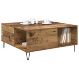 Vidaxl salontafel oud hout 80 x 80 x 36,5 cm bewerkt hout