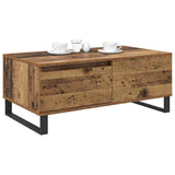 Vidaxl salontafel oud hout 90 x 50 x 36,5 cm bewerkt hout