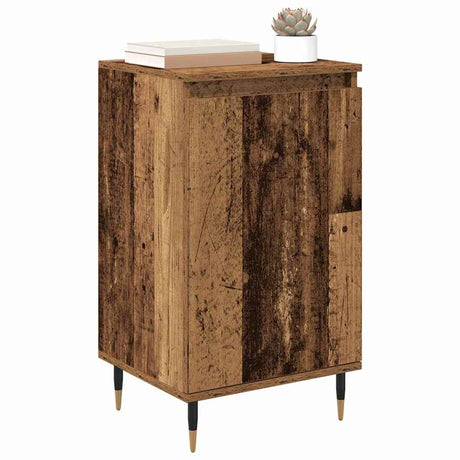 Vidaxl dressoir 2 st oud hout 40 x 35 x 70 cm gemonteerd hout en ijzer