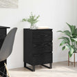 Vidaxl dressoir zwart eiken bewerkt hout