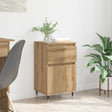 Vidaxl dressoir artisan eiken 40 x 35 x 70 cm gemonteerd hout en ijzer