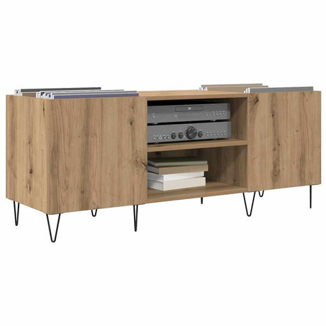 Vidaxl platenkast artisan eiken 121 x 38 x 48 cm