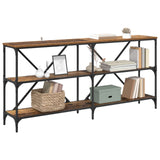 Vidaxl wandtafel oudhout 160 x 30 x 75 cm bewerkt hout