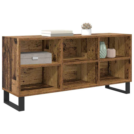 Vidaxl tv-kast 103,5 x 30 x 50 cm oud hout bewerkt hout