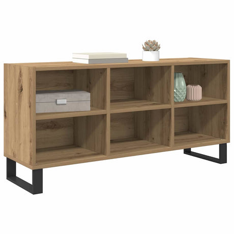 Vidaxl tv-kast 103,5 x 30 x 50 cm artisan eiken bewerkt hout