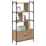 Vidaxl boekenkast 6-laags 76,5 x 30 x 154,5 cm bewerkt hout