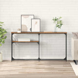 Vidaxl consoletafel oud hout 145 x 22,5 x 75 cm bewerkt hout