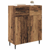Vidaxl dressoir oud hout 69,5 x 34 x 90 cm bewerkt hout