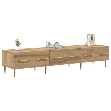 Vidaxl tv-kast 150 x 36 x 30 cm artisan eiken bewerkt hout