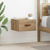 Vidaxl wandkastje 35 x 35 x 20 cm bewerkt hout artisan eiken