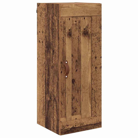 Vidaxl wandkast oud hout 34,5 x 34 x 90 cm bewerkt hout