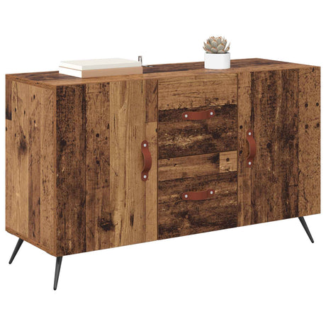 Vidaxl dressoir oud hout 100 x 36 x 60 cm bewerkt hout
